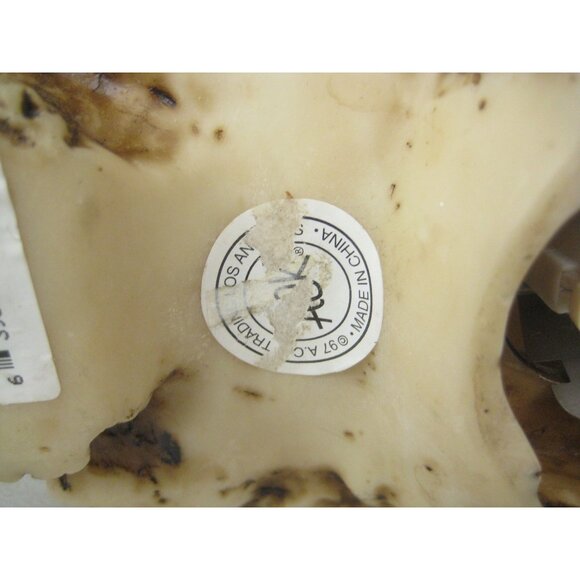 ACK Trading Horned Skull Light Up Halloween Decor Vintage 1997 - Picture 7 of 16